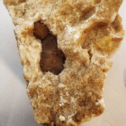 Pecos valley diamond quart cluster in Gypsum matrix 2x1.5x1