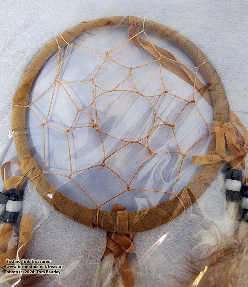 Dreamcatcher - Small, Brown and white - Image 4