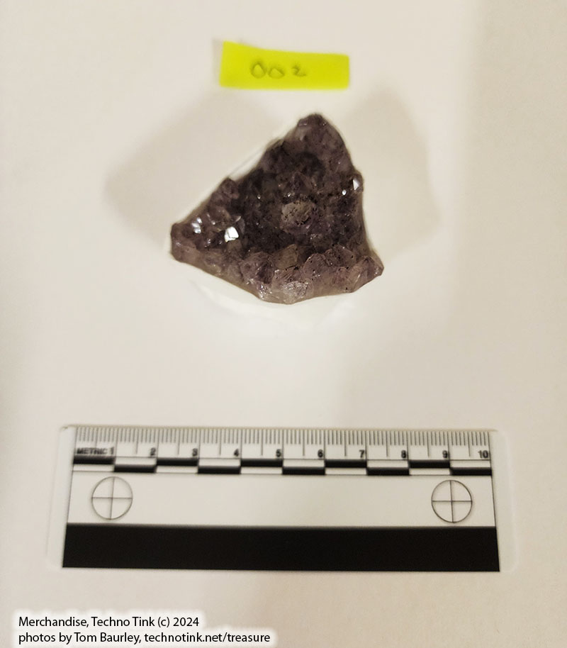 Amethyst Druzy Crystal Cluster from Brazil - Small 2"x2"x1" : 002 - Image 2