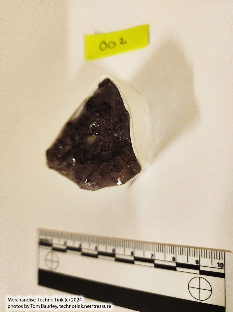 Amethyst Druzy Crystal Cluster from Brazil - Small 2"x2"x1" : 002 - Image 4