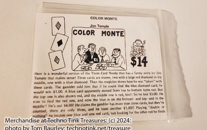 Color Monte Card Trick by Jim Temple with CD/LIKE NEW - Image 2