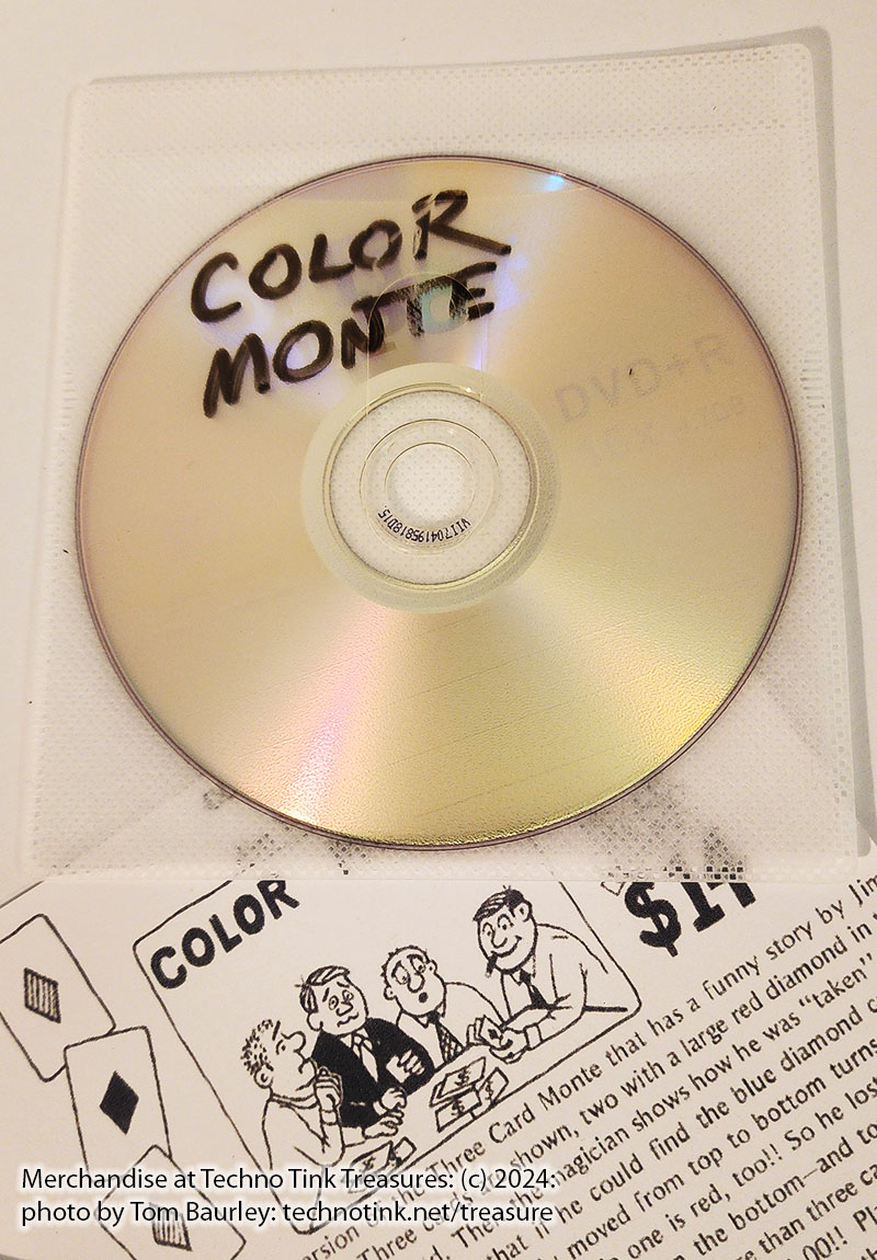 Color Monte Card Trick by Jim Temple with CD/LIKE NEW - Image 6