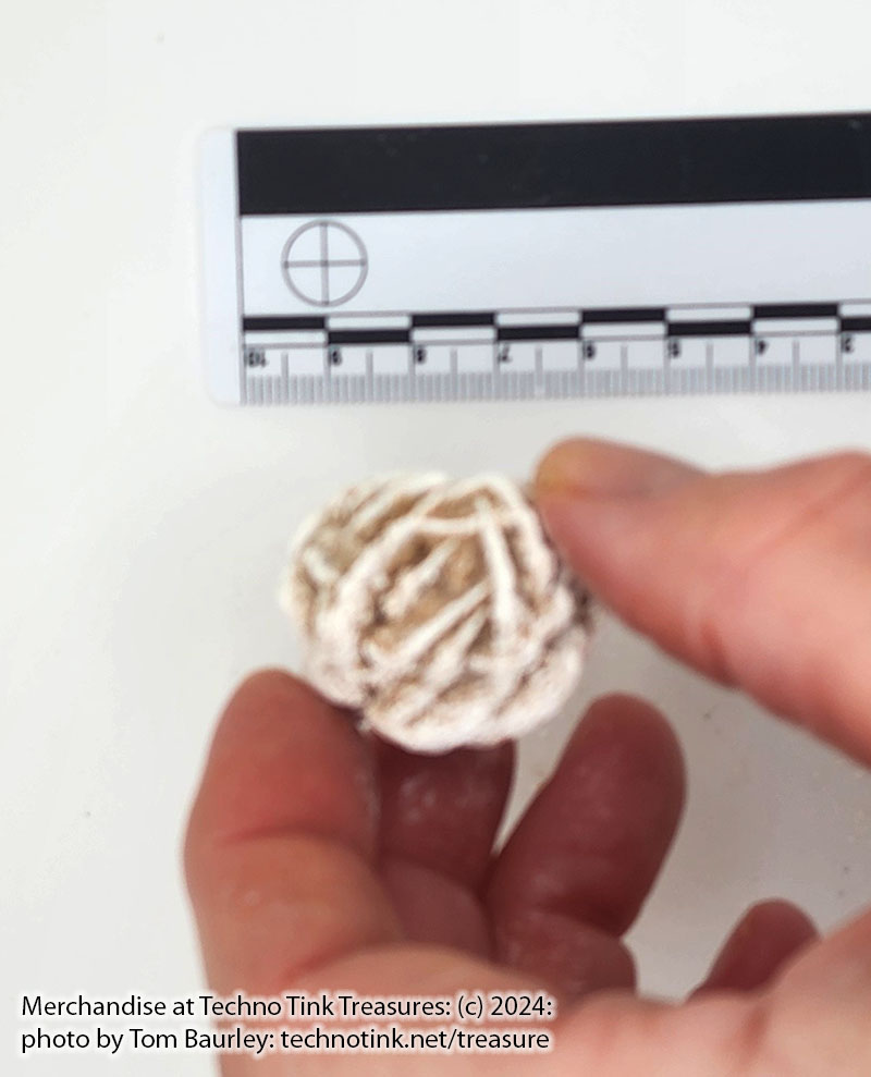 Small Desert Rose Gypsum Crystal 1x1 - Image 5