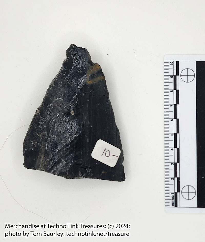 Medium chunk of Midnight lace Obsidian from Glass Butte 3.4x3x1 (OBS001)