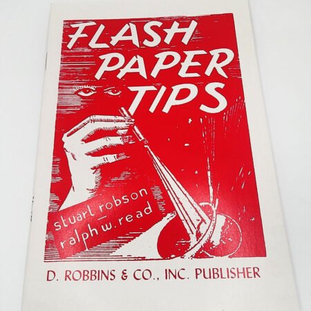 Flash Paper Tips by S. Robson and R. W. Read