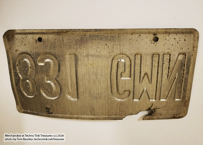 Collectible Used Oregon License Plate 831-GMN - Image 3