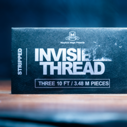 Invisible Thread Stripped 3/10 (3 pieces 10 feet each) by Murphys Magic Supplies