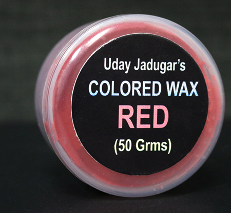 COLORED WAX (RED) 50grms. Wax by Uday Jadugar