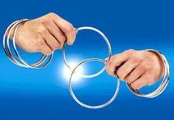 LINKING RINGS - 5" ROYAL