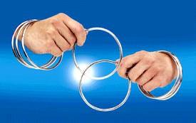 LINKING RINGS - 5" ROYAL