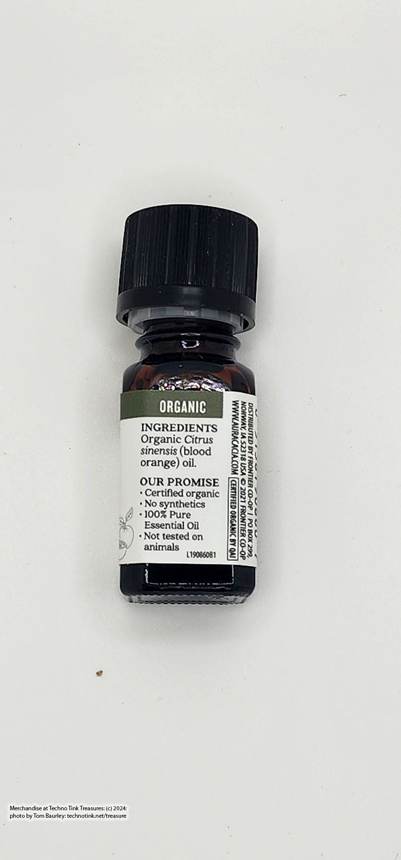 Aura Cacia Organic Blood Orange Essential Oil 0.25 fl. oz. - Image 9