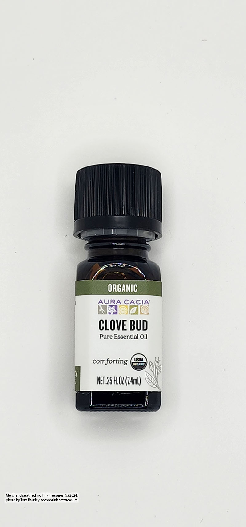 Aura Cacia Organic Clove Bud Essential Oil 0.25 fl. oz. - Image 6