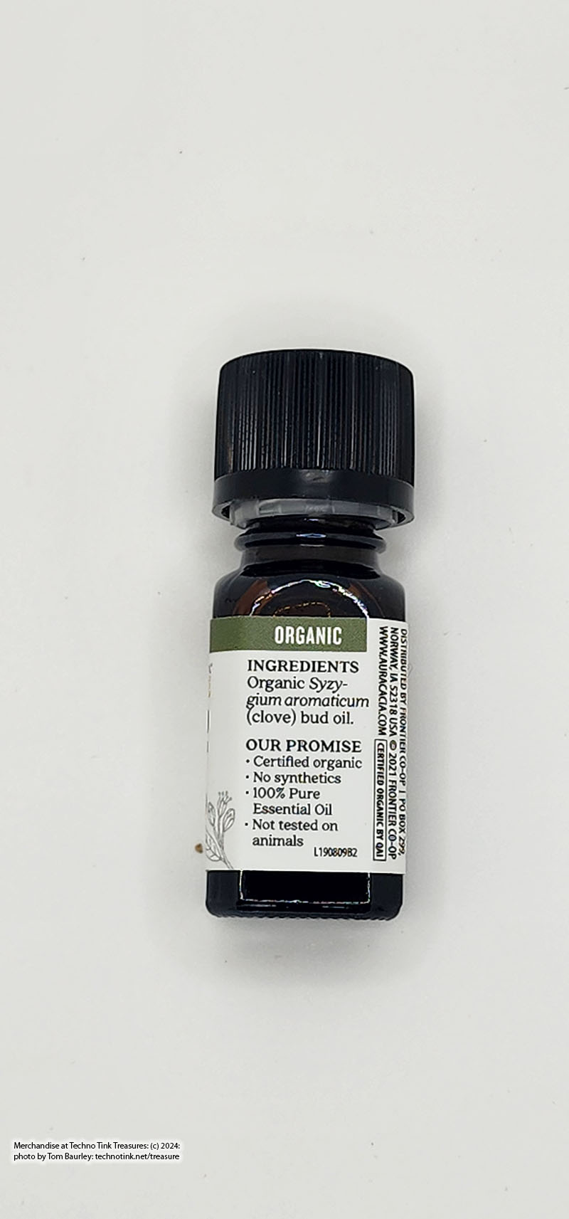 Aura Cacia Organic Clove Bud Essential Oil 0.25 fl. oz. - Image 7