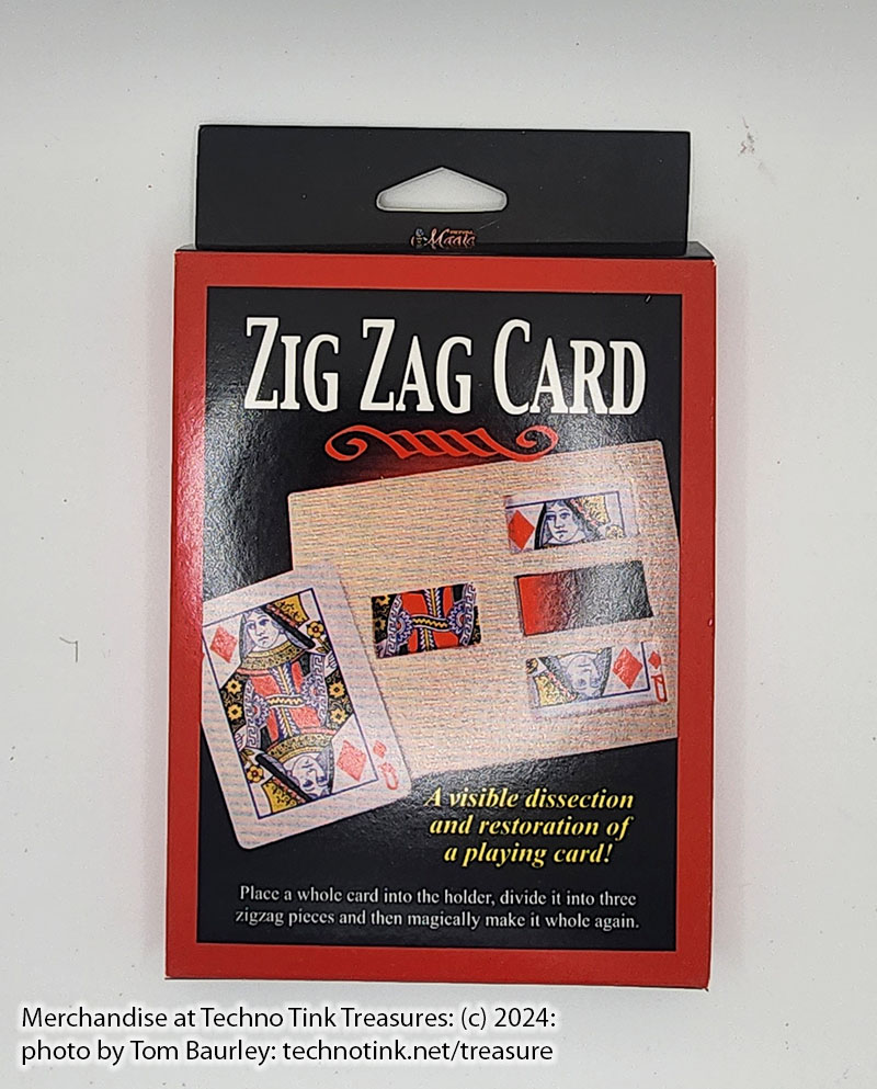 ZIG-ZAG CARD - ROYAL