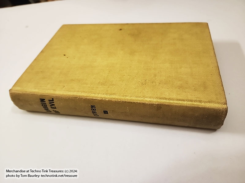 The Origin of Evil by Ellery Queen 1951 Hard Cover - Image 6