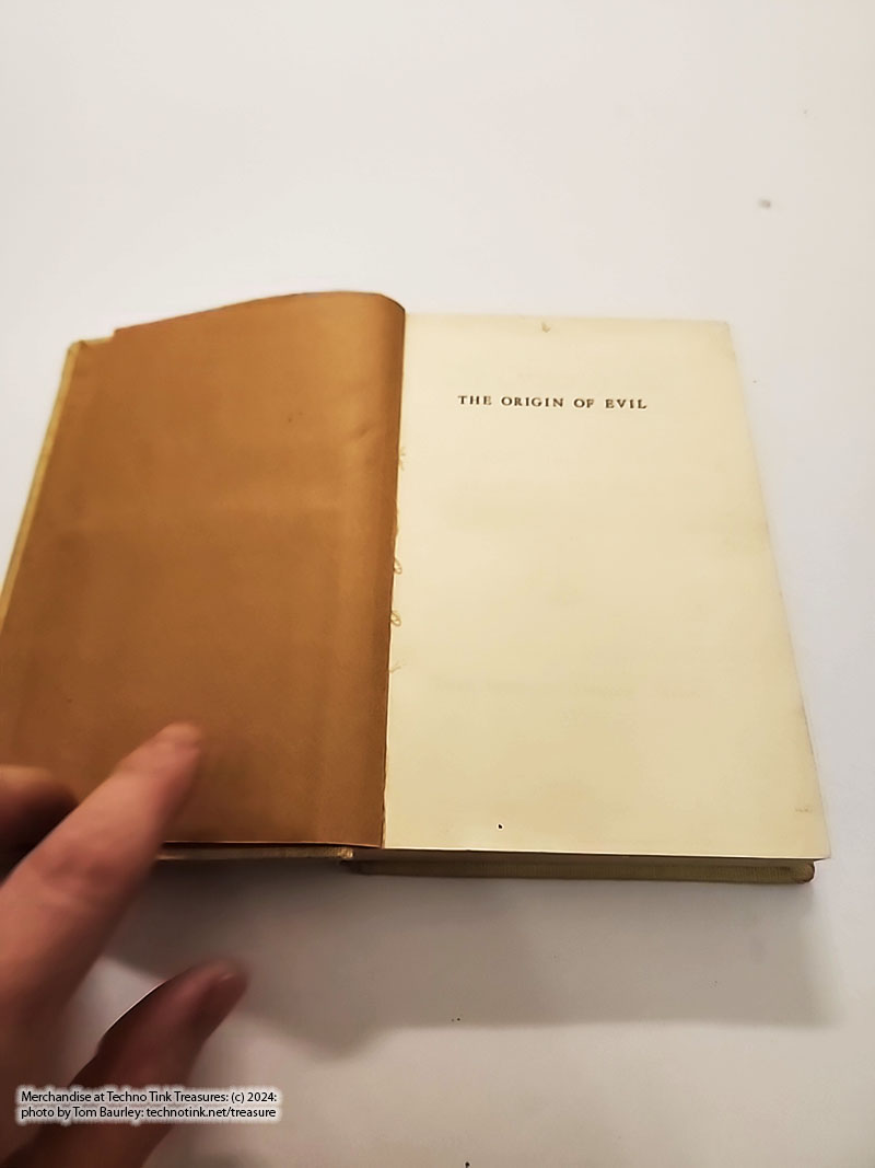 The Origin of Evil by Ellery Queen 1951 Hard Cover - Image 14