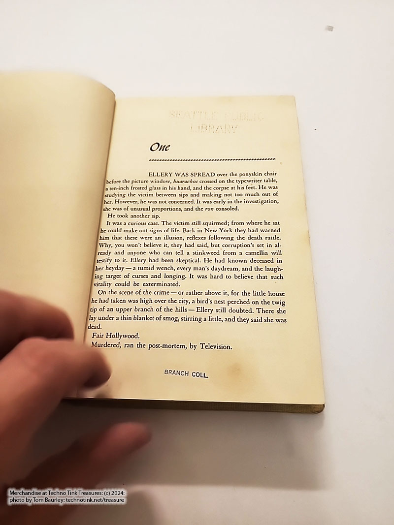 The Origin of Evil by Ellery Queen 1951 Hard Cover - Image 22