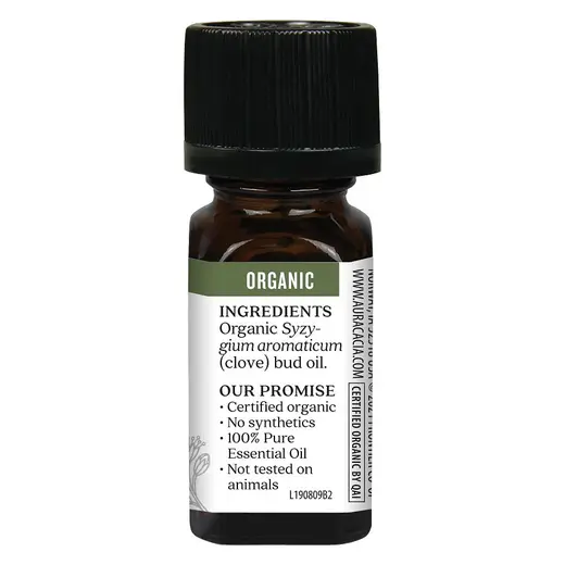 Aura Cacia Organic Clove Bud Essential Oil 0.25 fl. oz. - Image 4