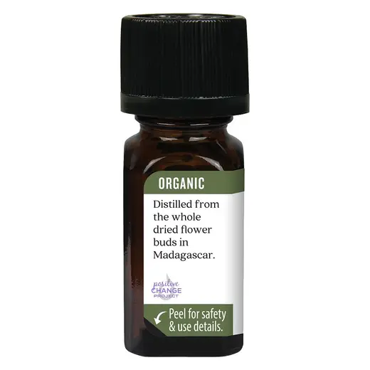 Aura Cacia Organic Clove Bud Essential Oil 0.25 fl. oz. - Image 5