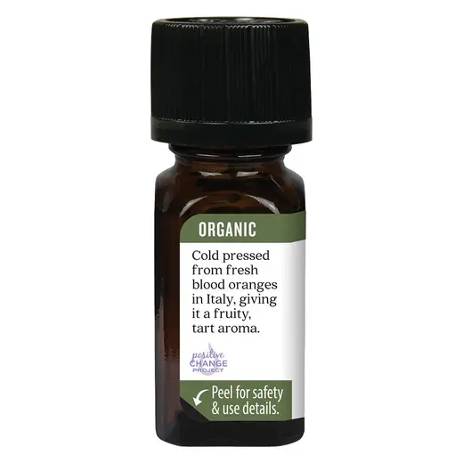 Aura Cacia Organic Blood Orange Essential Oil 0.25 fl. oz. - Image 7