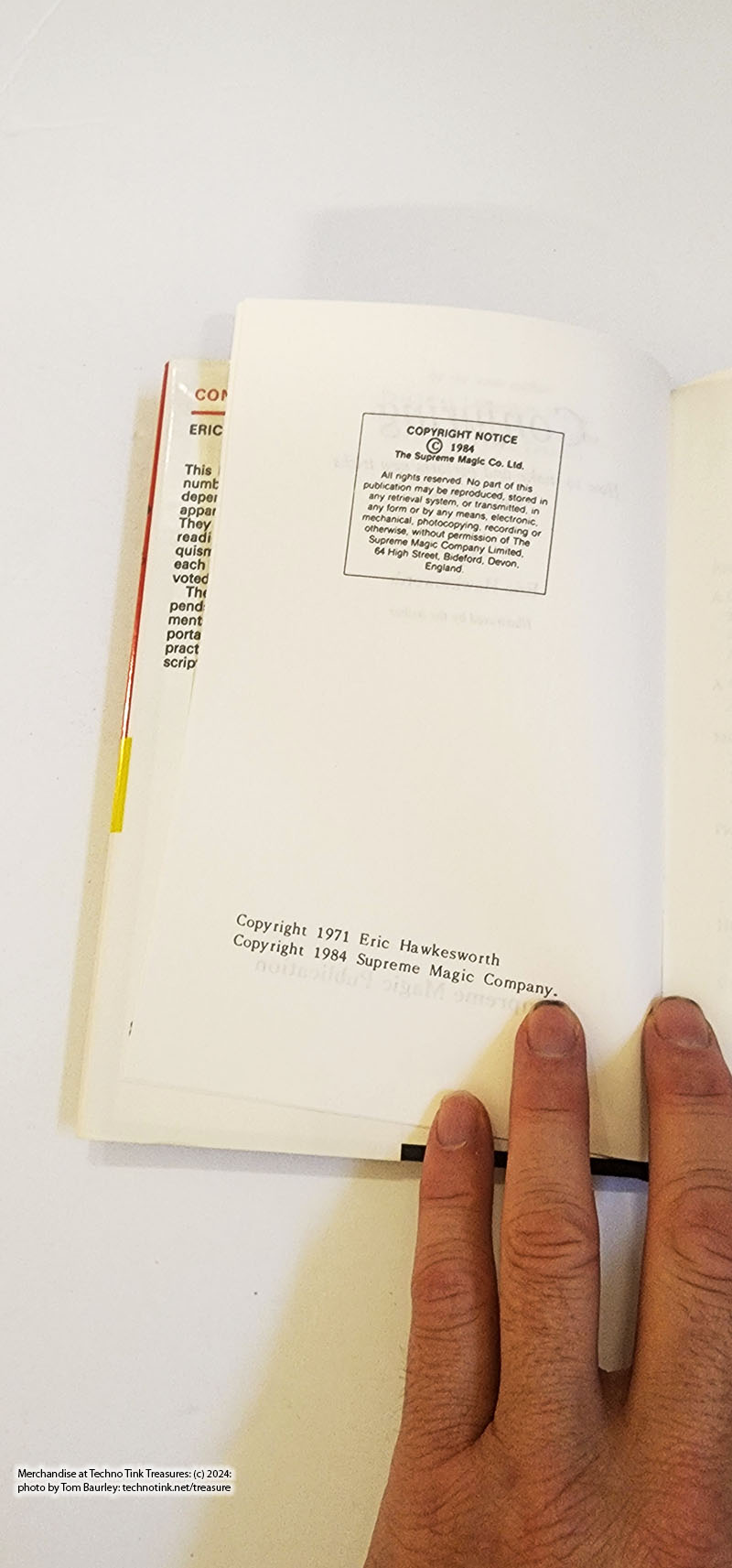 Conjuring (Limited/Out of Print) by Eric Hawkesworth - Image 10