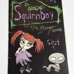Dr. Mangor's Squirmboy mini comic book