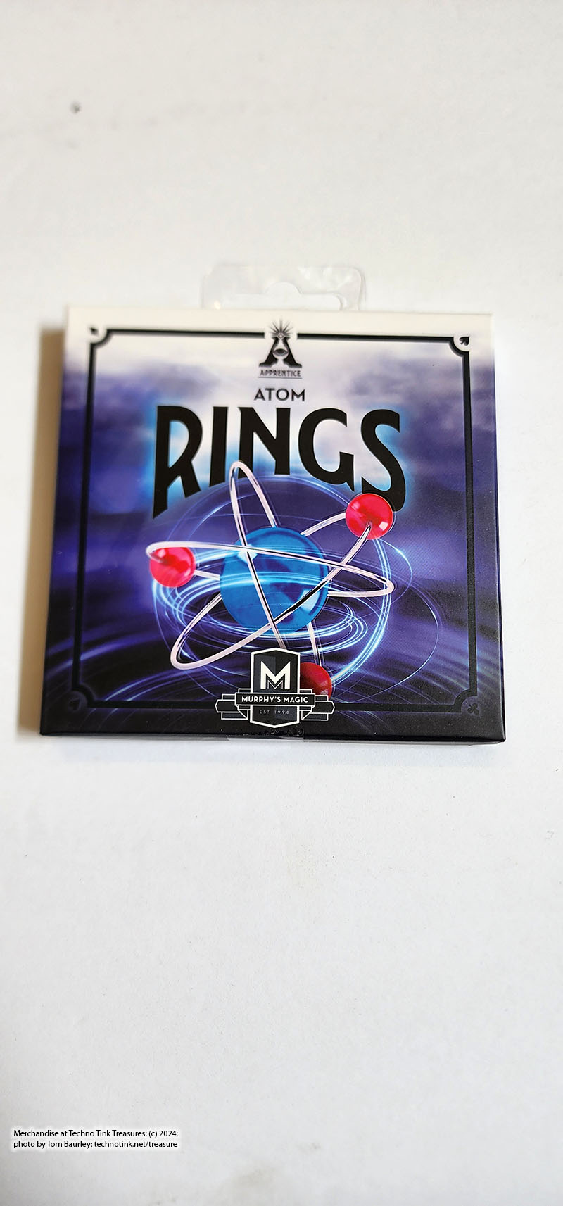 ATOM RINGS (Gimmicks and Instructions) by Apprentice Magic - Image 5
