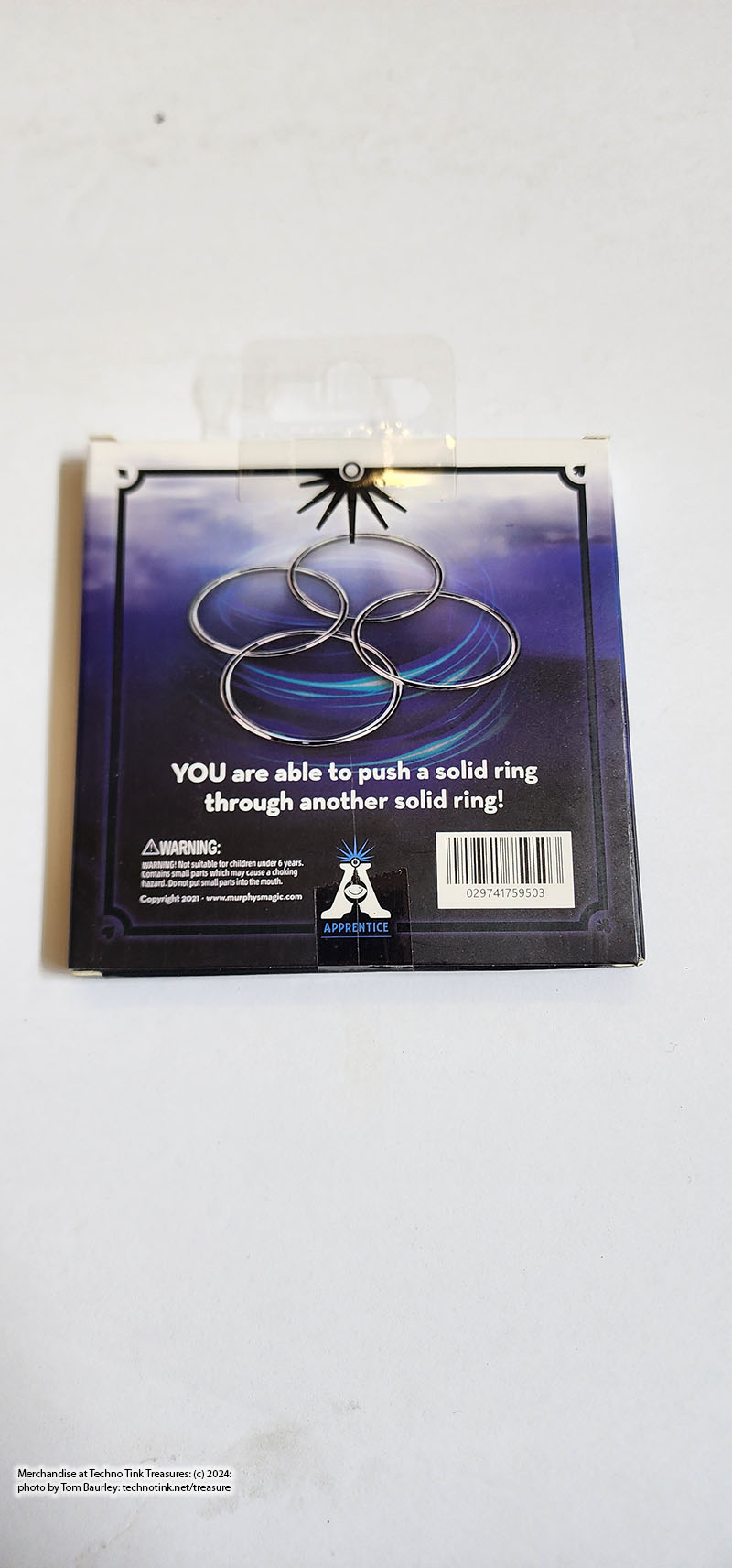 ATOM RINGS (Gimmicks and Instructions) by Apprentice Magic - Image 6