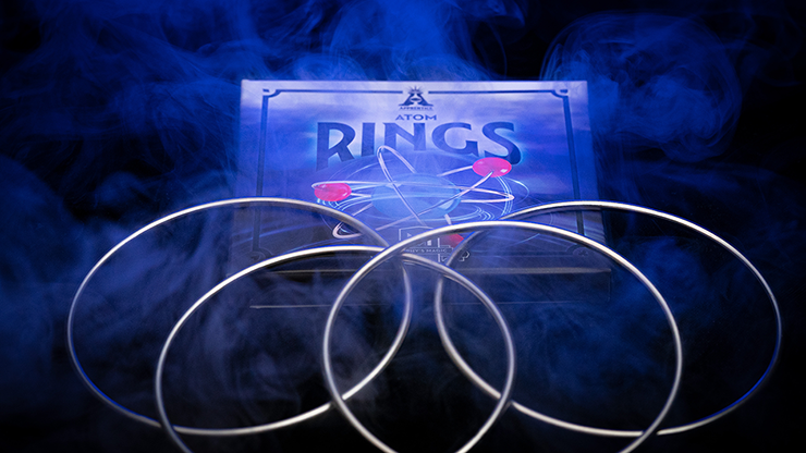 ATOM RINGS (Gimmicks and Instructions) by Apprentice Magic - Image 2