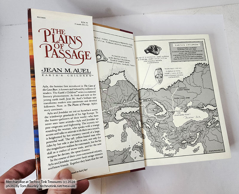 Plains of Passage by Jean M Auel (HC-2009/VG ) - Image 12