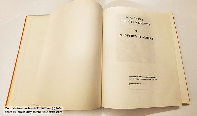 Scalbert's Selected Secrets (Limited/Out of Print) by Geoffrey Scalbert - Image 8