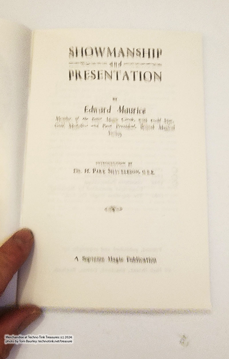 Showmanship and Presentation by Edward Maurice - Image 11