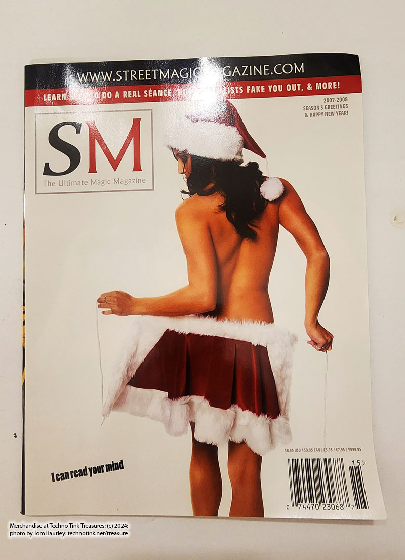 Street Magic Magazine December 07/January 08 Issue by Black's Magic