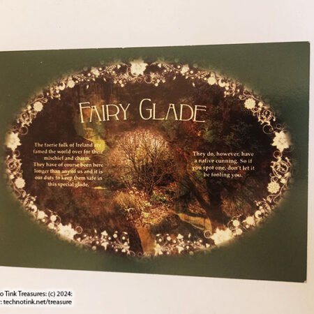 Fairy Glade Postcard from Blarney Castle