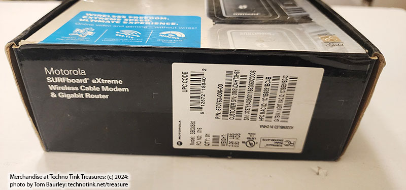 ARRIS SURFboard SBG6580 DOCSIS 3.0 Cable Modem/ Wi-Fi Router - Image 3
