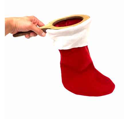 Christmas Stocking Change Bag by Ickle Pickle - Tricks