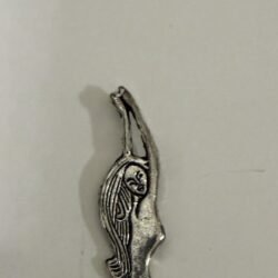 Mini Pewter Swimming Mermaid Bookmark