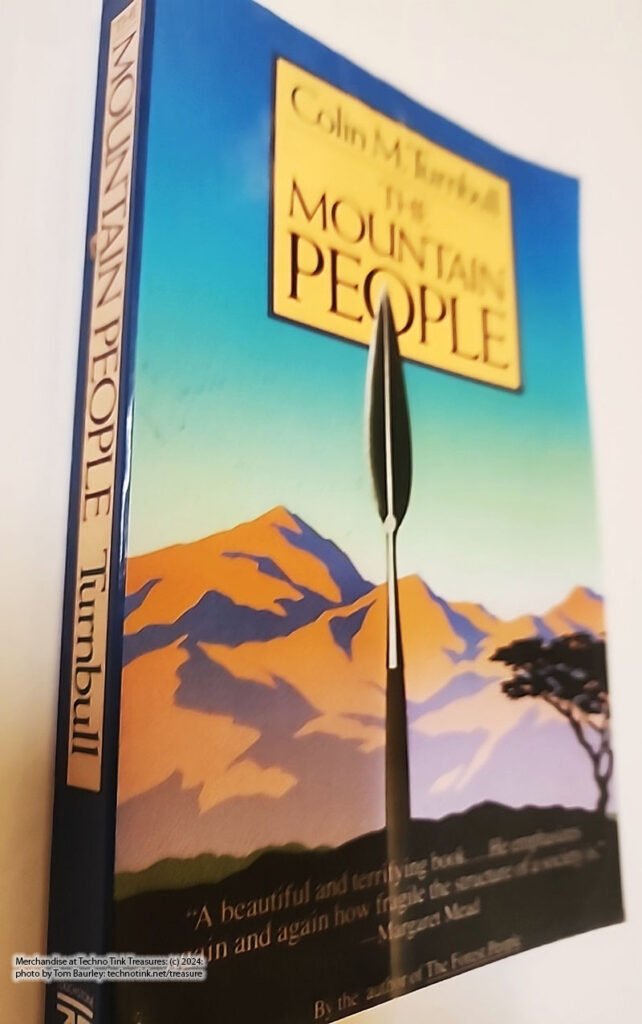 Mountain People by Colin Turnbull (paperback)