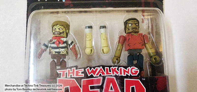Mini Mates Walking Dead Figurines: Sailor Zombie / Leg Bite Zombie - Image 4