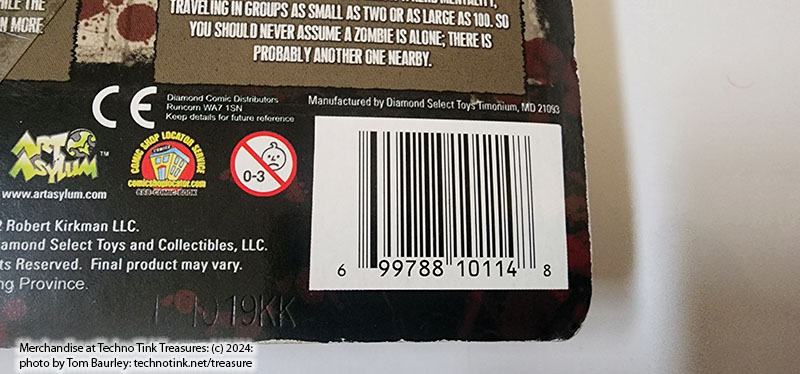 Mini Mates Walking Dead Figurines: Sailor Zombie / Leg Bite Zombie - Image 6