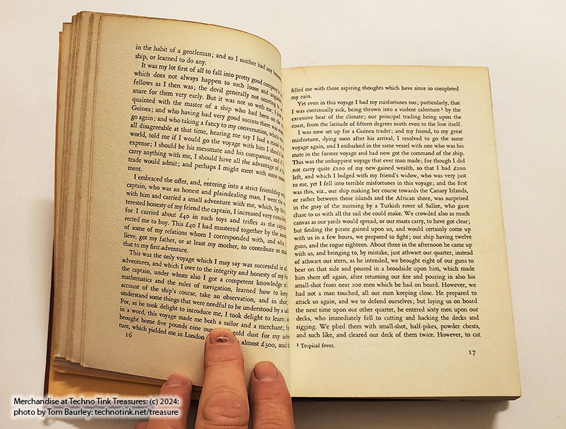 Robinson Crusoe by Daniel Defoe (1941 Walter J Black, hardcover, clothbound rare) - Image 10
