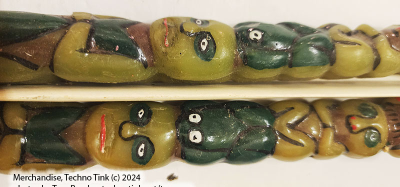 Pair of 12" Alaska Totem Pole Candlesticks - Image 7