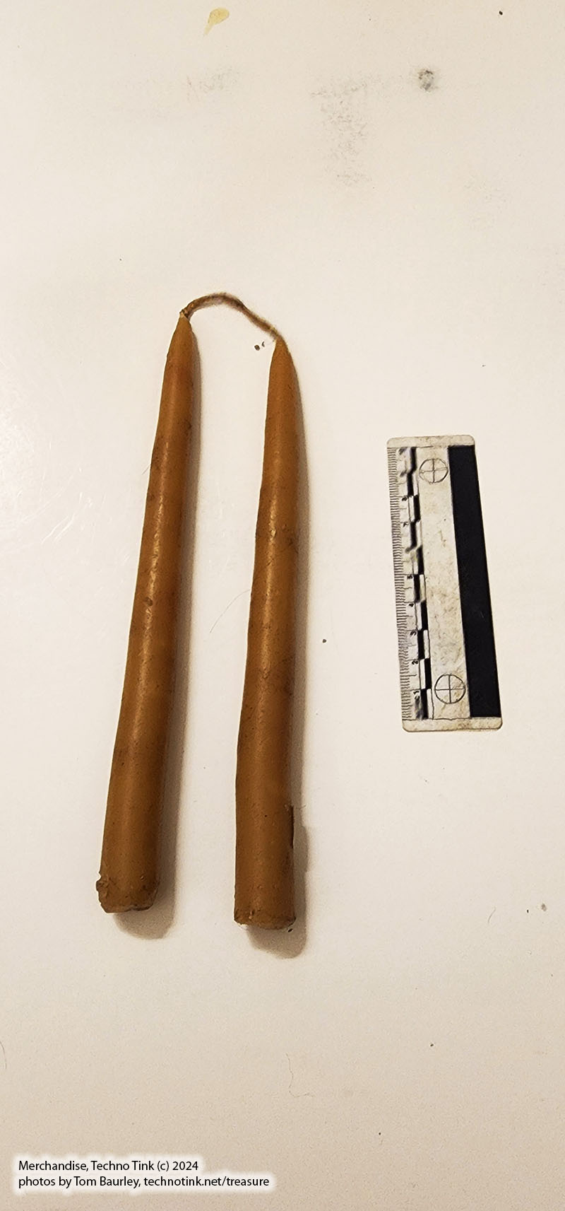 Taper/Candlestick: Beeswax, Natural. hand-made - single or pair candlestick: 8-9"