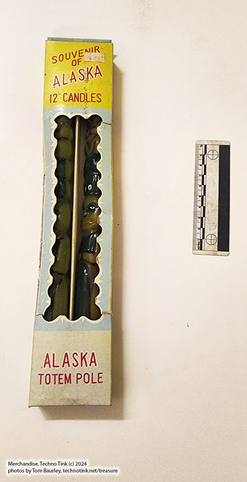 Pair of 12" Alaska Totem Pole Candlesticks - Image 10