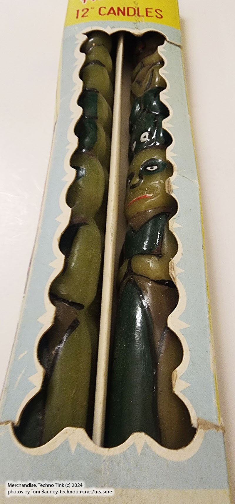 Pair of 12" Alaska Totem Pole Candlesticks - Image 12