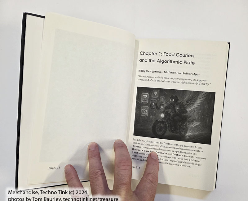 A Techno Tinker Guide to Gig Work: A Corporate Anthropology Field Manual by Thomas Baurley. Hardcover 2025. - Image 9