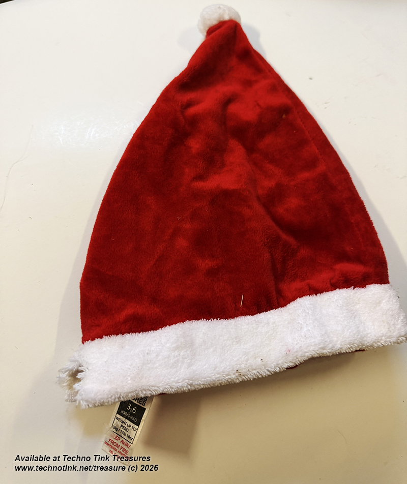 Xmas: Santa's Little Helper Hat 3-6 months - Image 2