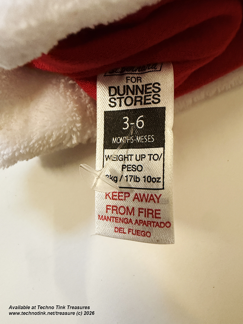 Xmas: Santa's Little Helper Hat 3-6 months - Image 3