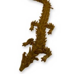 Mini Gold 3D Dragon