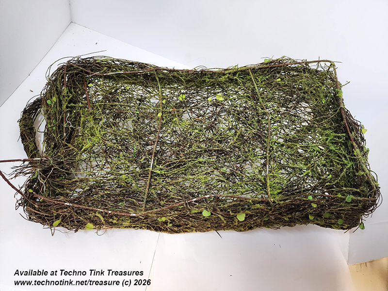 Moss and Twig Basket 16x10x4 (Used) - Image 8